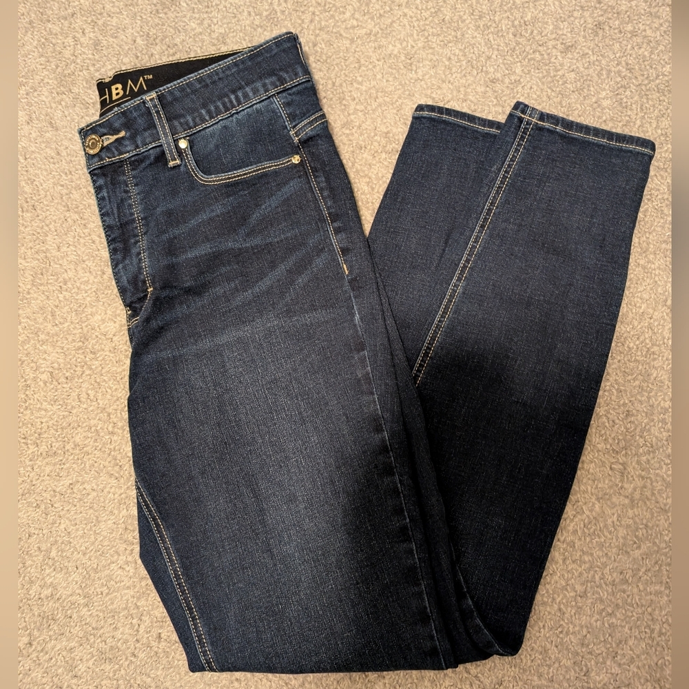 White House Black Market Dark Wash Skinny Jeans - Picture 3 of 8